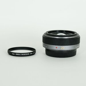 [良品｜フィルター付] Panasonic LUMIX G 20mm F1.7 ASPH. H-H020 / マイクロフォーサーズマウント