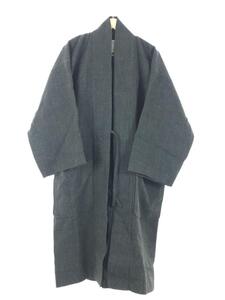 visvim◆コート/1/ウール/GRY/無地/0121205013010/21AW/タグ付/KIYARI COAT