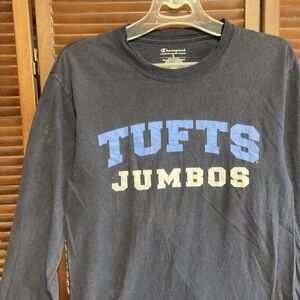 1スタ 再落無し AUGE ネイビー カレッジ Tシャツ 長袖 ロンT チャンピオン Champion 90s 00s ビンテージ 古着 卸 仕入れ