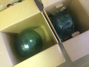 ☆ガラス球、浮き球、気泡ガラス、吹きガラス、北一ガラス、当時物、２００個、引き取り限定品