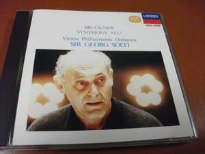 【CD】ショルティ / ウィーンpo ブルックナー / 交響曲 第7番 (Decca 1965)