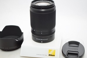 美品★Nikon ニコン NIKKOR Z DX 50-250mm F4.5-6.3 VR★レンズフード付