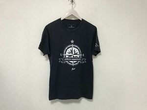 本物ユニフォームエクスペリメントuniform experimentソフsophコットンロゴプリント半袖Tシャツメンズアメカジサーフミリタリー紺1S日本製