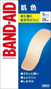 まとめ得 バンドエイド 肌色 Ｓサイズ ２５枚 ジョンソン・エンド・ジョンソン 絆創膏 x [8個] /h