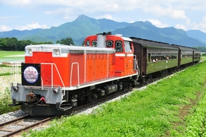 鉄道 デジ 写真 画像 小海線 DD16 旧型客車八ヶ岳号　2