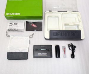 ■SONY WM-190 WALKMAN カセット ウォークマン テープ プレーヤー ジャンク