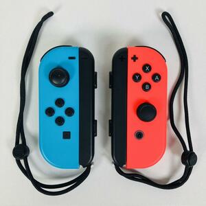 スイッチ Joy-Con ジョイコン ネオンレッド ブルー ニンテンドー 純正