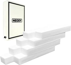 8 白 【特別製シリコン採用】NEODY マグネット 強力 ネオジム 磁石 Silicon BAR (51*10*6mm) ホワイ