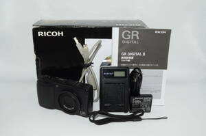 RICOH リコー GR DIGITAL II ブラック コンパクト デジタルカメラ #r6-176