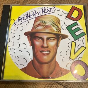 Q: Are We Not Men DEVO 名盤CD ディーヴォ　輸入盤　送料230円で４枚まで同梱発送可能　ストーンズカバー　サティスファクション