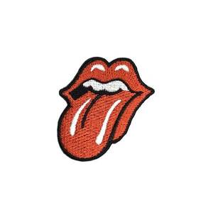 ミニワッペン The Rolling Stones ローリングストーンズ (4.8x4.7cm) [MW166] 手芸 パッチワーク アメ雑 アメリカン雑貨 rock