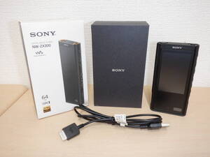 SONY デジタルミュージックプレイヤー NW-ZX300 武蔵野レーベルケース付 通電OK 音出しOK 中古 1円スタート