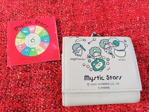 レア昭和レトロ◆ mysticstars 財布 ◆SONYソニー/天使/レトロ/ポップ/子供/未使用？/子ども財布/K.WARABE