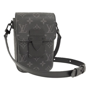 LOUIS VUITTON Sロック ヴェルティカル ウエアラブル ウォレット モノグラム エクリプス M82252