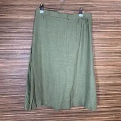 CHELL YAMAMOTO CO スカート XL相当 緑 レーヨン 麻