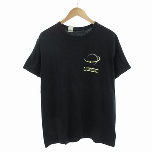 ミスターハリウッド N.HOOLYWOOD 21SS USSC プリントTシャツ カットソー 蓄光 半袖 黒 ブラック 38 約Mサイズ 9211-CS87 /FT