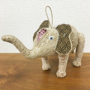 お部屋の癒し 香りの木 アカールワンギ 象の人形（小） バリ島 ハンドメイド #8