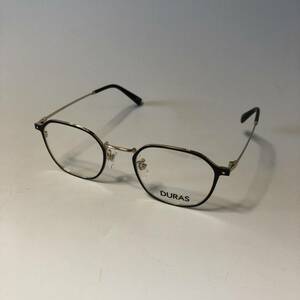 ◆送料無料◆新品未使用◆DURAS　DS037◆メタルフレーム◆メガネ◆眼鏡◆
