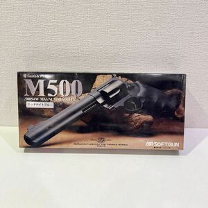 【希少 ほぼ未使用】 タナカ S&W Smith&Wesson M500 ミッドナイトブルー マグナムリボルバー 80サイズ（145）