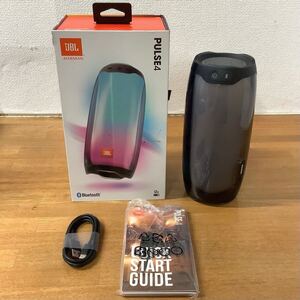 【動作品】JBL by HARMAN PULSE4 PARTYBOOST ポータブルBluetoothスピーカー ブラック ワイヤレススピーカー LEDライティング搭載 箱付き