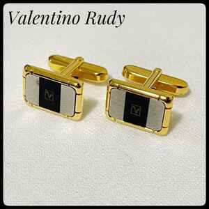 Valentino Rudy ゴールド カフリンクス カフス　お祝い メンズ小物　カフス　カフスボタン バレンティノ　ルディー　スーツ　