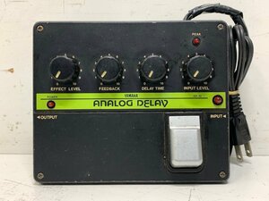 【ジャンク】YAMAHA AD-10 ANALOG DELAY ヤマハ アナログディレイ コンパクトエフェクター (28) □