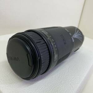 222　中古　SIGMA　カメラレンズ　シグマ　75-300ｍｍ　ＡＦ　1：4-5.6　キャノン　キャップ付き　未確認品