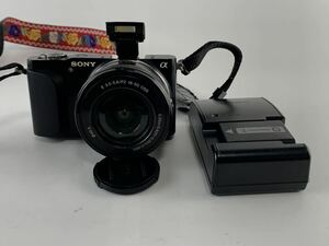 1000円~■★通電確認のみ★SONY ソニー NEX-3N ミラーレス一眼カメラ E 3.5-5.6/PZ 16-50 OSS★okoy2772297-3★t9554