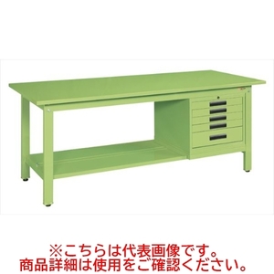 KK-49SSVE5 【サカエ】【固定式】軽量作業台KKタイプ幅1200×奥行750×高さ740mm/業務用/新品/送料無料