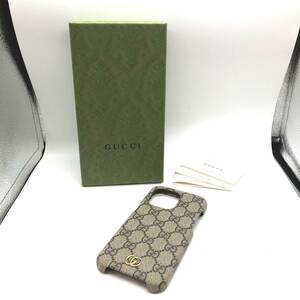 【未使用】GUCCI グッチ オフディア iPhone15 Pro ケース