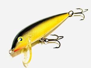 美品★ラパラカウントダウンCD9#クロキン黒金★90mm12g★シンキング★バルサボディーキビキビアクション★RAPALA COUNTDOWN CD9