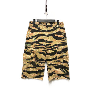 WTAPS ダブルタップス 12SS JUNGLE CHOPPED SHORTS COTTON TWILL CAMO パンツ 迷彩 サイズSIERRA 正規品 / 33591