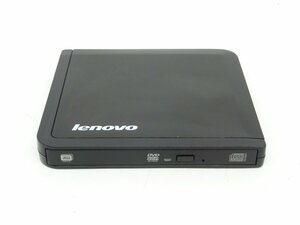 中古動品　Lenovo Slim USB 外付けDVDスーパーマルチドライブ DY-8A8NH13C 　 送料無料