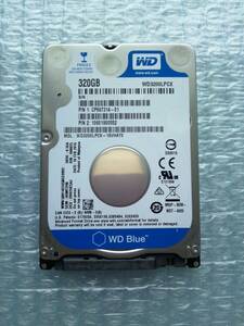 WD 2.5インチ SATA HDD 320GB WD3200LPCX