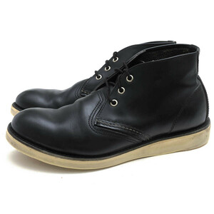 RED WING レッドウィング チャッカブーツ 3148 CLASSIC CHUKKA クラシック チャッカ Black Chrome Leather ブラッククロームレザー 牛革