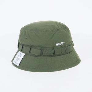 WTAPS ダブルタップス 22SS JUNGLE 01/HAT/NYCO.RIPSTOP.CORDURA 221HCDT-HT13 ジャングル ハット リップストップ オリーブ noz