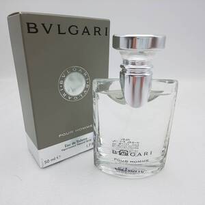 BVLGARI POUR HOMME Eau de Toilette vaporisateur Natural Spray ブルガリ プールオム オードトワレ 50ml 香水