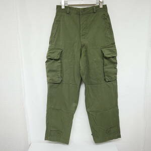 【1円】良好 VINTAGE FRENCH MILITARY M47 M-47 後期型 FIELD TROUSER HBT フィールドパンツ カーゴパンツ フランス軍 実物 希少サイズ 21