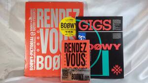 RENDEZ VOUS GIGS 写真集★BOOWY