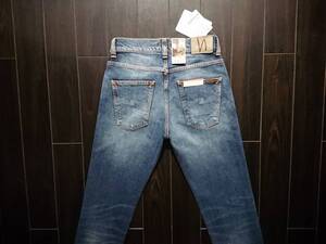 【新品放出】Nudie Jeans♪GRIM TIM BLUE HALO♪ヌーディージーンズ♪ストレッチ♪1005485♪W29 L32