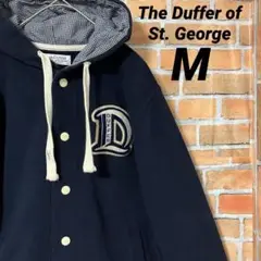 The Duffer of St. George スタジャン フーディー ロゴ