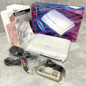 【動作品★箱 内袋 取扱説明書付き】NEC PCエンジン DUO-R PI-TG10 PC Engine 日本電気 NEC 本体 レトロゲーム シリアルナンバー一致