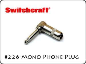 【中古】 SWITCHCRAFT L PLUG #226 L型 プラグ