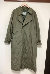 さ1591 カナダ製 Aquascutum アクアスキュータム トレンチコート P/S ウールライナー付き 80