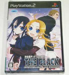 神曲奏界ポリフォニカ THE BLACK　　通常版　 　PS2専用ソフト　　未使用