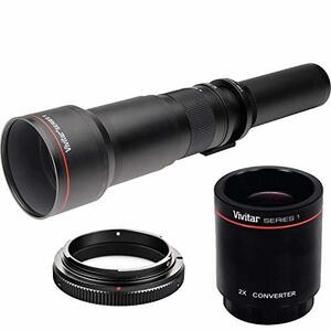 【中古】 LongRange 650mm-2600mm f/8 望遠ズームレンズ Nikon DF D90 D3200