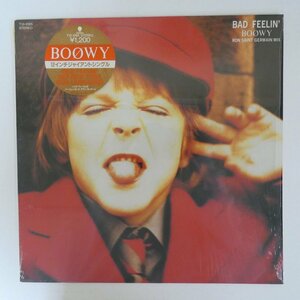 48000010;【ステッカー帯付/12inch/45RPM/シュリンク】Boowy / Bad Feeling