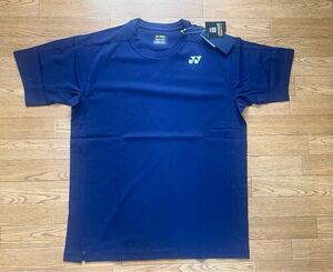 【送料込】数量限定 YONEX ヨネックス ユニTシャツ 16784Y ネイビー O XL バドミントン テニス 2025春夏新製品 ワンポイント 半袖Tシャツ