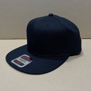 OTTO コットンツイルフラットバイザーキャップ ブラック 黒 BLACK クロ オットー CAP アメカジ 帽子 ミリタリー USA アメリカ 無地 野球帽