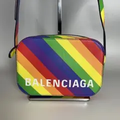 Balenciaga 美品 レインボー ショルダーバッグ ヴィル バレンシアガ